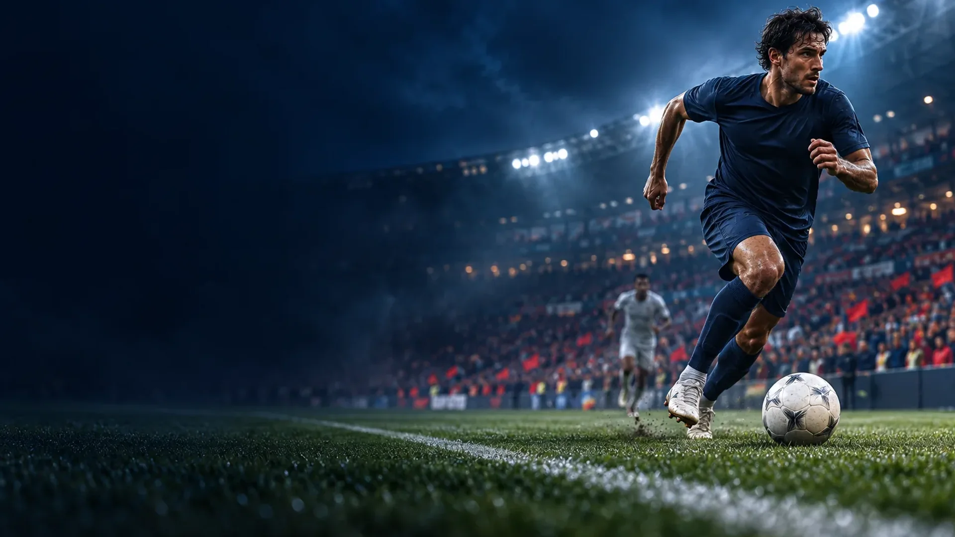 Le mouvement du jeu : une illustration du football français.