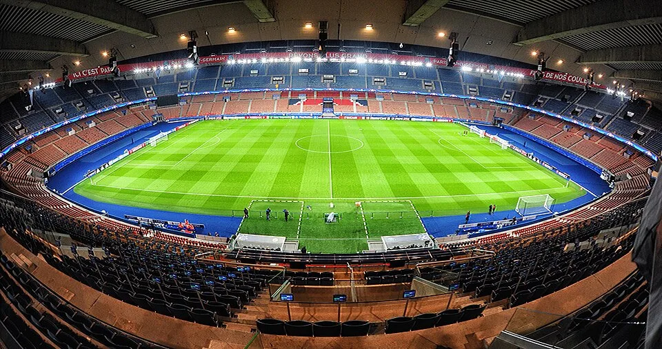 Parc des Princes, stade de Paris Saint-Germain FC