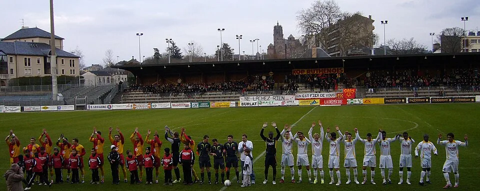 Stade Paul-Lignon, stade de Rodez AF