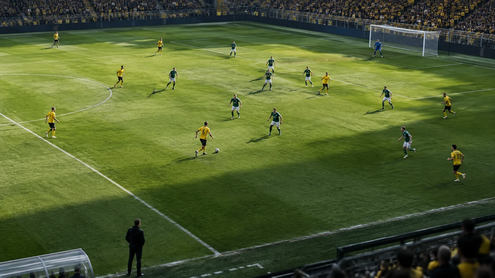 Illustration éditoriale : Dortmund, la demi-heure utile : le plan de Kovač vaut mieux que le miracle de Sabitzer