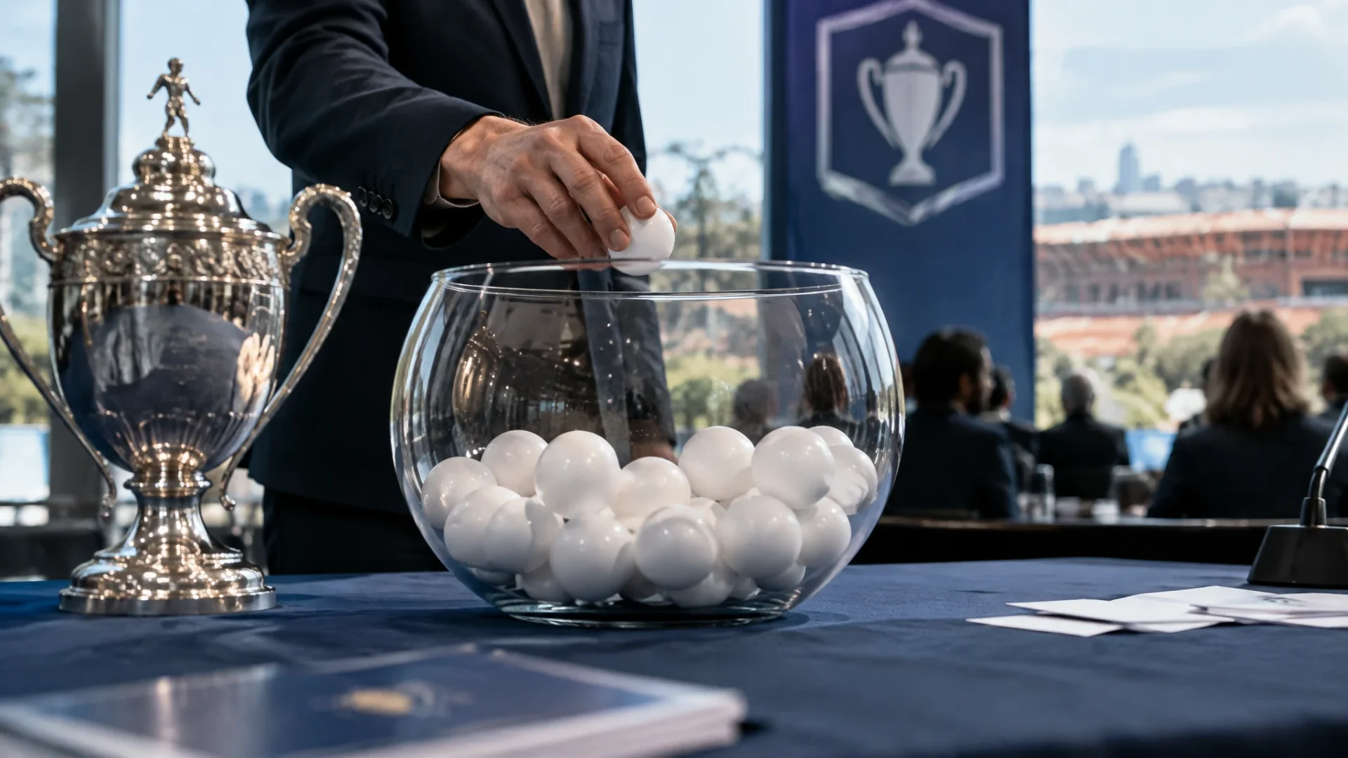 Editorial illustration: Coupe de France draw day shows which clubs can still stand up