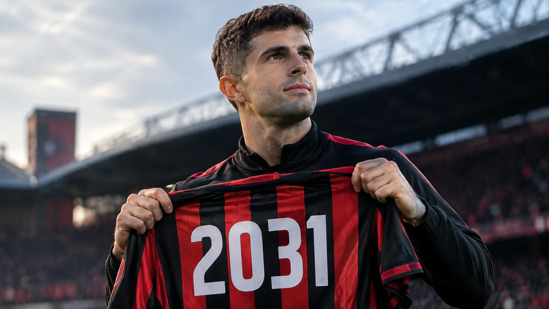 Editorial illustration: AC Milan keep Pulisic: continuity, finally, as club policy